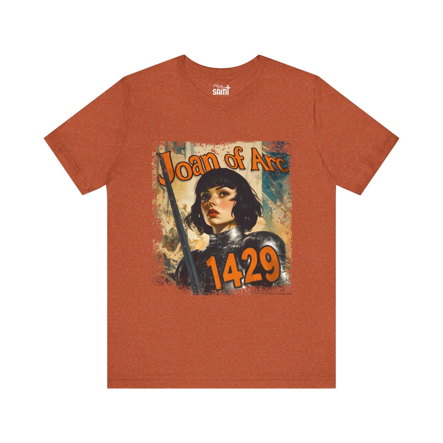 Joan of Arc “1429” Vintage Short-Sleeve Tee