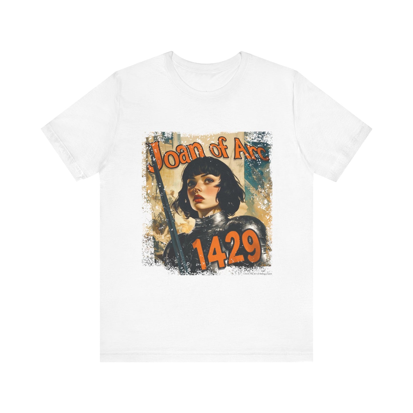 Joan of Arc “1429” Vintage Short-Sleeve Tee