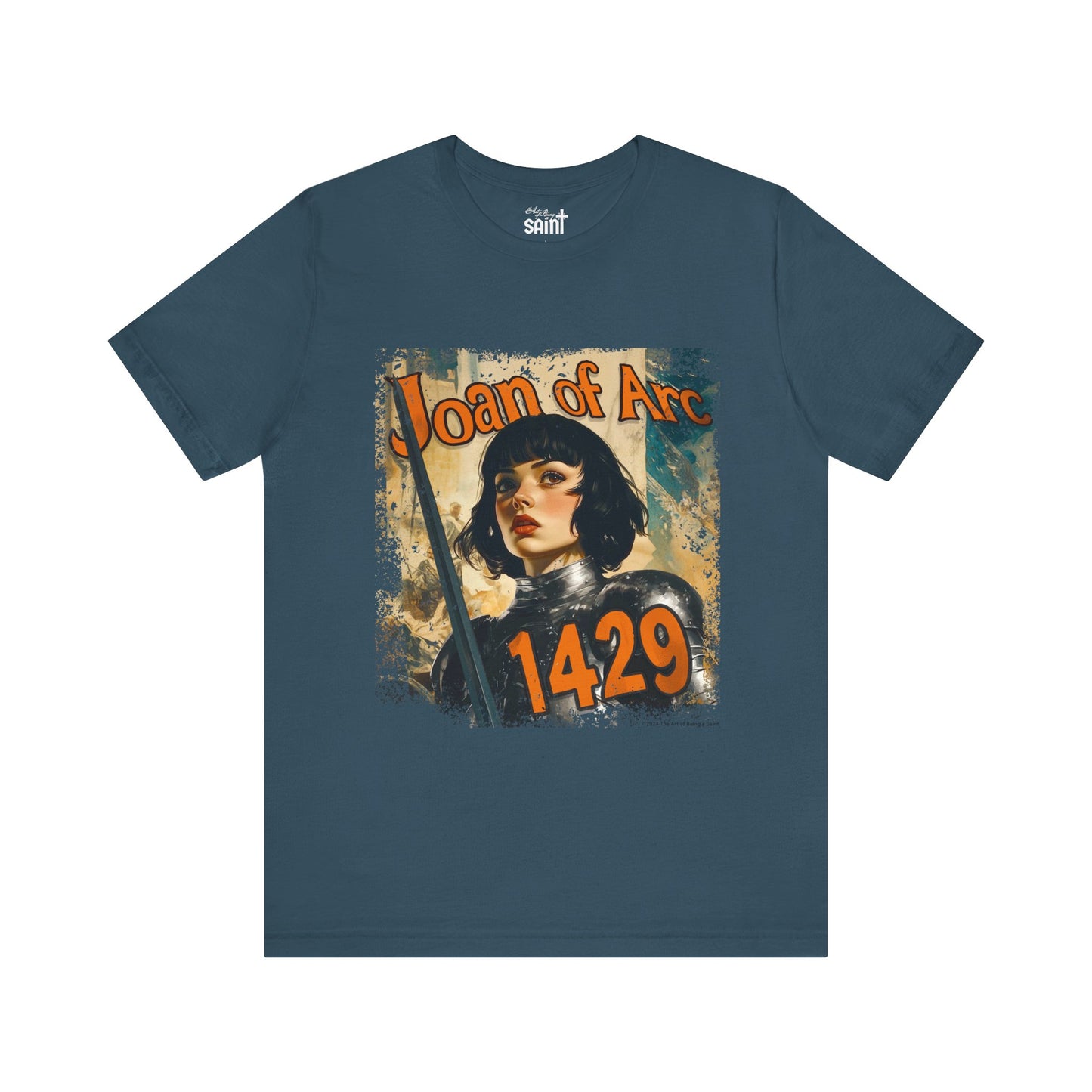 Joan of Arc “1429” Vintage Short-Sleeve Tee