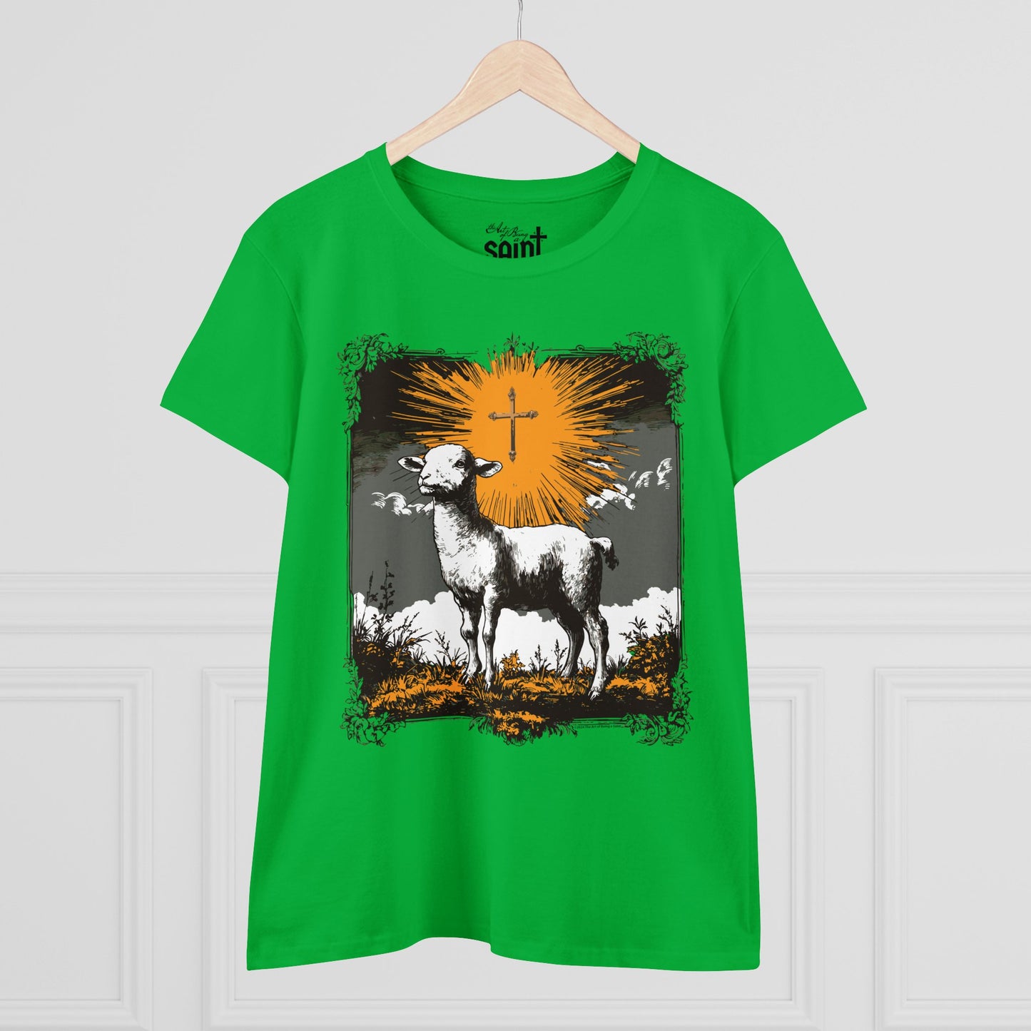 Lambs of Light Collection #1 — Women's Midweight Cotton Tee