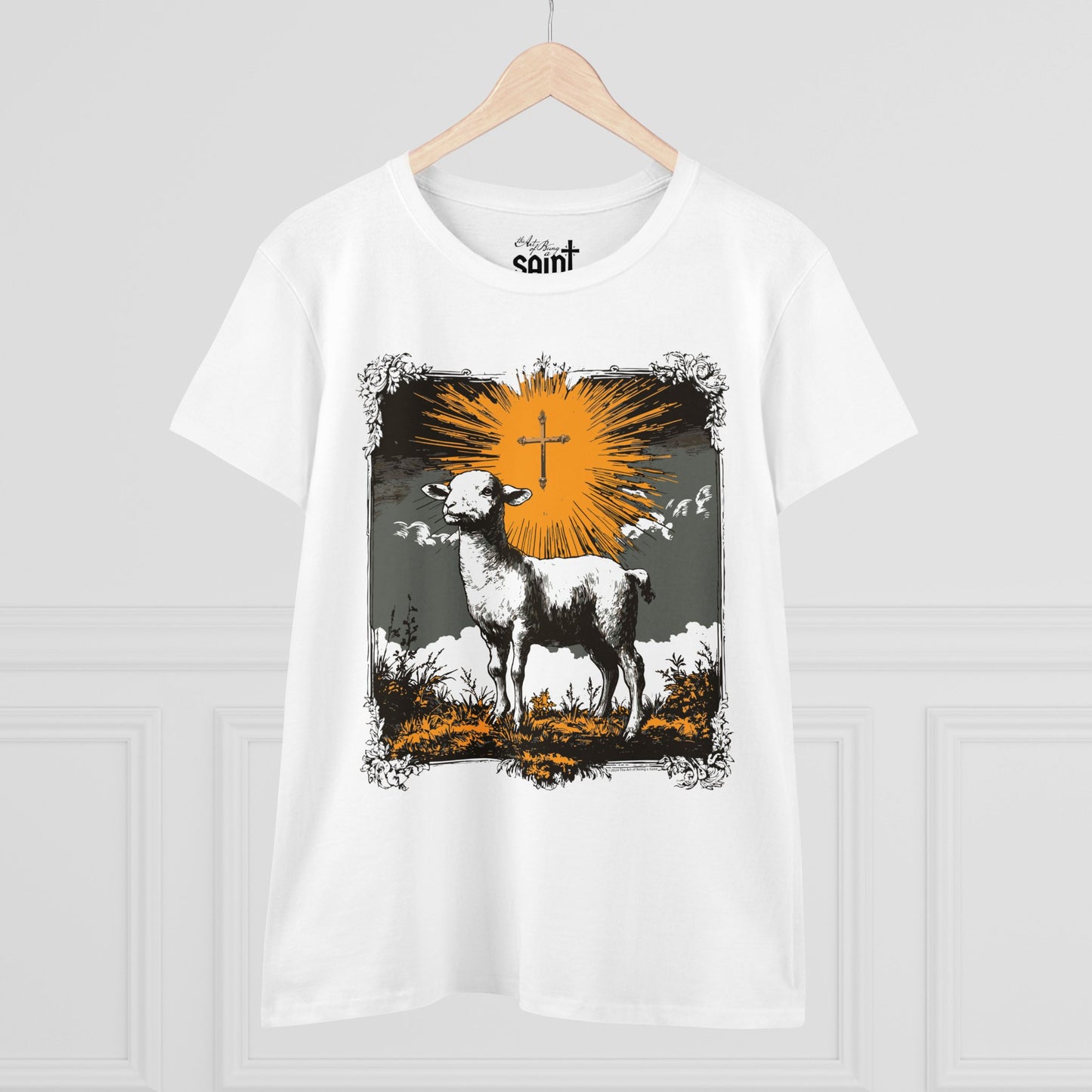 Lambs of Light Collection #1 — Women's Midweight Cotton Tee