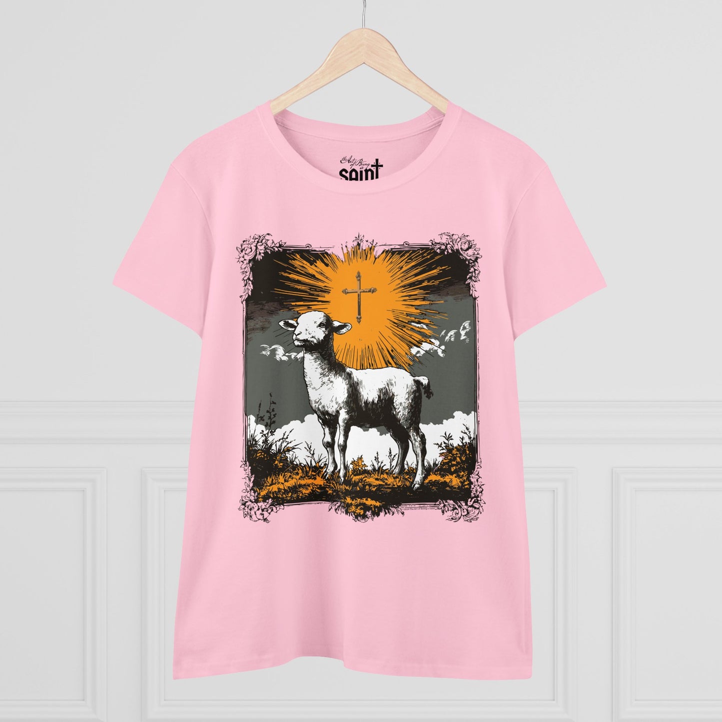 Lambs of Light Collection #1 — Women's Midweight Cotton Tee